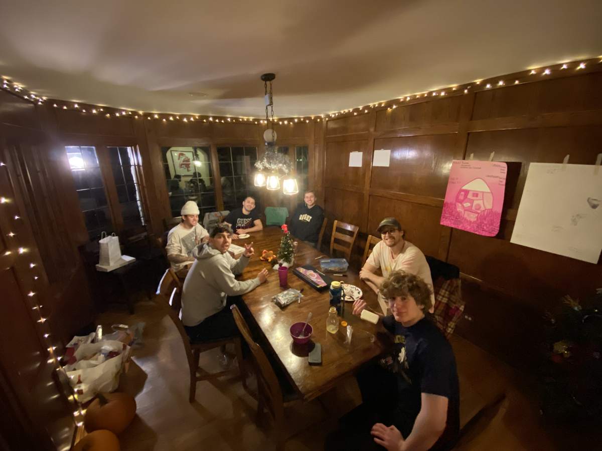 Providence Farm residents at a community dinner in Northbrook, Illinois